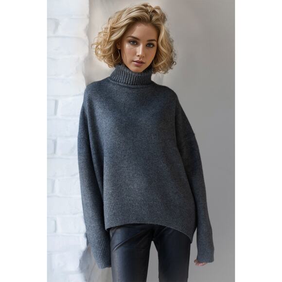 Effortless Turtleneck Sweater - Picture 1 of 4